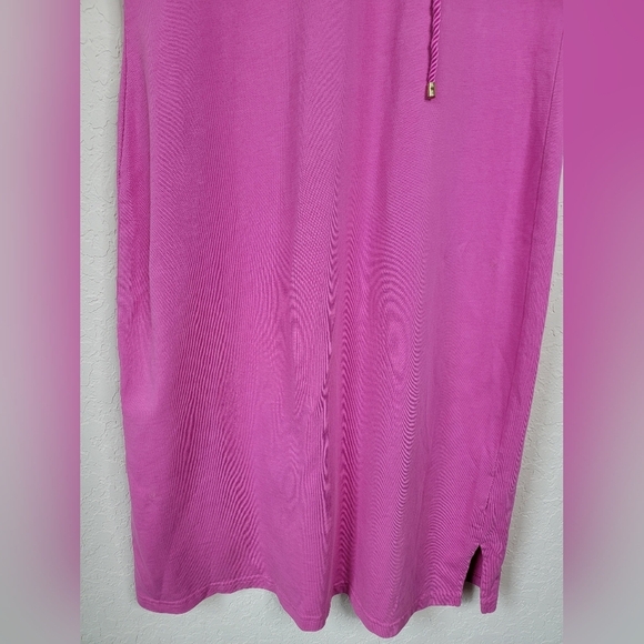 Lauren Ralph Lauren pink sleeveless front laced up dress size small - Picture 6 of 9